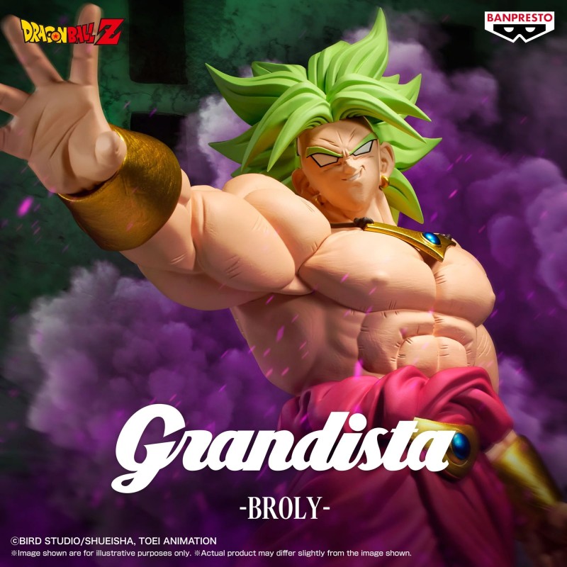 Dragon Ball Z - Figurine Broly Super Sayan Légendaire Grandista