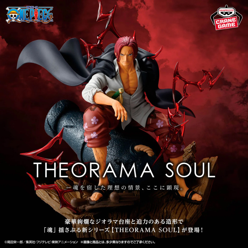 One Piece - Figurine Shanks Theorama Soul
