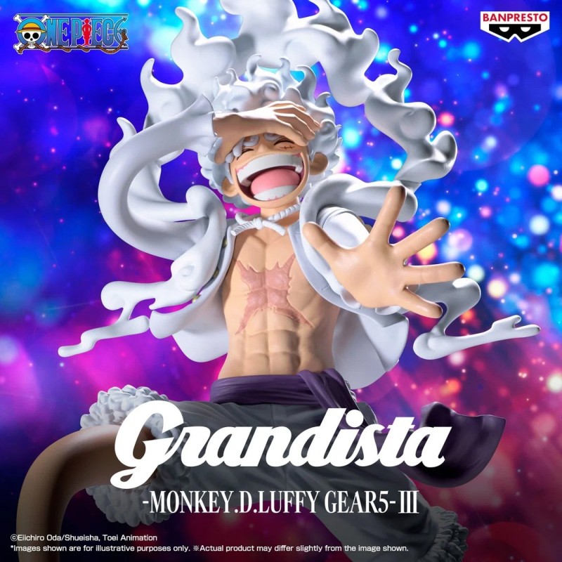 One Piece - Figurine Monkey D Luffy Gear 5 Grandista III