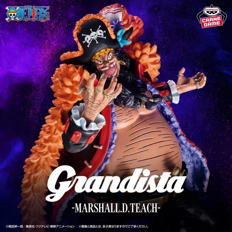 One Piece - Figurine Marshall D Teach/Barbe Noire Grandista