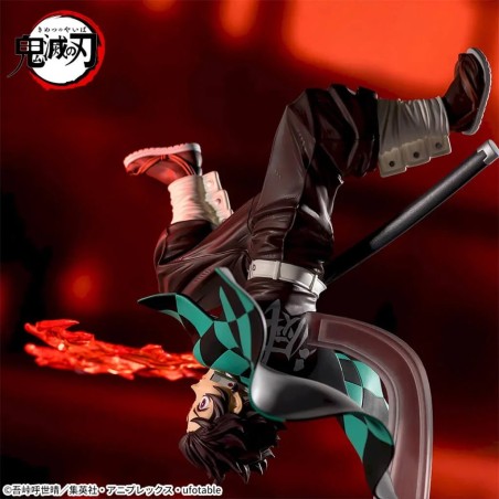 Kimetsu No Yaiba - Figurine Kamado Tanjiro Luminasta Hinokami Kagura Setting Sun Transformation