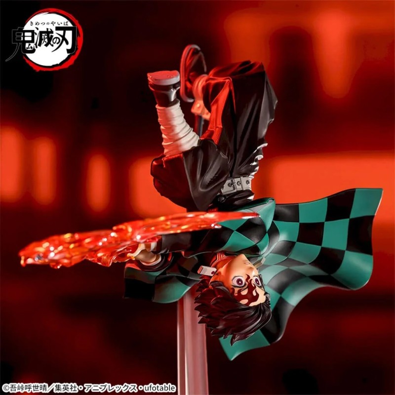 Kimetsu No Yaiba - Figurine Kamado Tanjiro Luminasta Hinokami Kagura Setting Sun Transformation