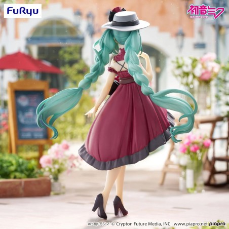 Figurine Hatsune Miku - Vocaloid - Trio-Try-iT Outing Dress Red Color Ver.