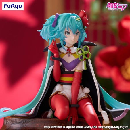 Figurine Hatsune Miku - Vocaloid - Noodle Stopper Figure Flower Fairy Camellia
