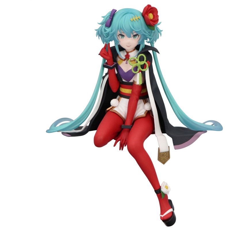 Figurine Hatsune Miku - Vocaloid - Noodle Stopper Figure Flower Fairy Camellia