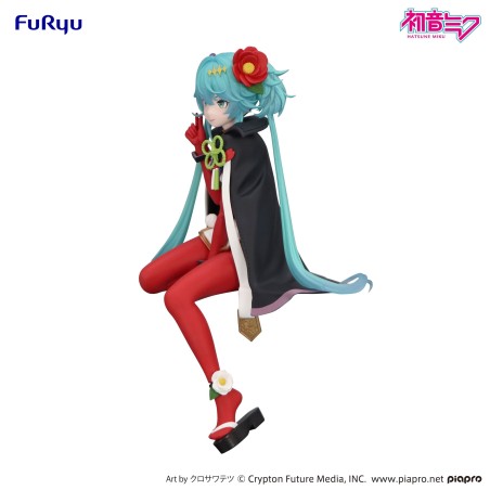 Figurine Hatsune Miku - Vocaloid - Noodle Stopper Figure Flower Fairy Camellia