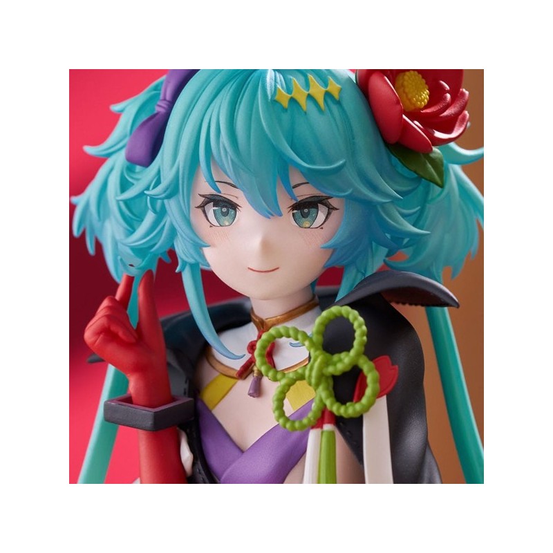 Figurine Hatsune Miku - Vocaloid - Noodle Stopper Figure Flower Fairy Camellia