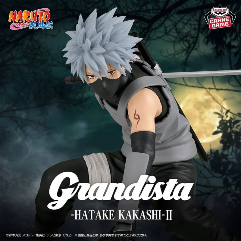 Naruto Shippuden - Figurine Hatake Kakashi II Grandista