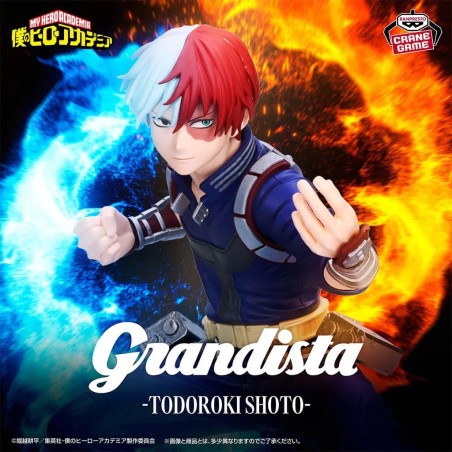 Figurine Shoto Todoroki - My Hero Academia - Grandista