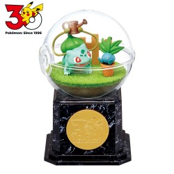 Figurine Bulbizarre & Mystherbe - Pokemon 30th Anniversary - Terrarium Collection 10 2