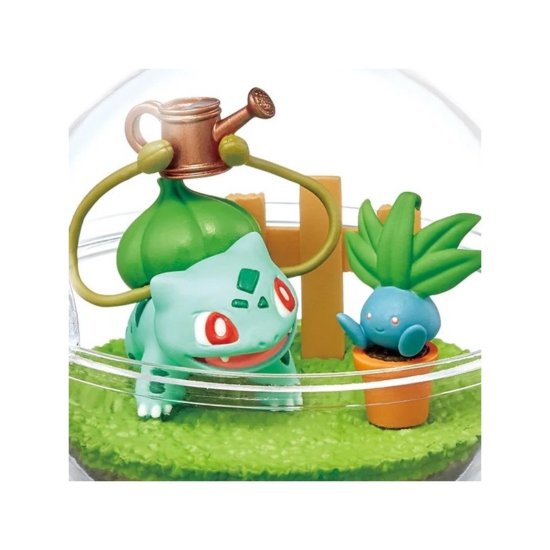 Figurine Bulbizarre & Mystherbe - Pokemon 30th Anniversary - Terrarium Collection 10