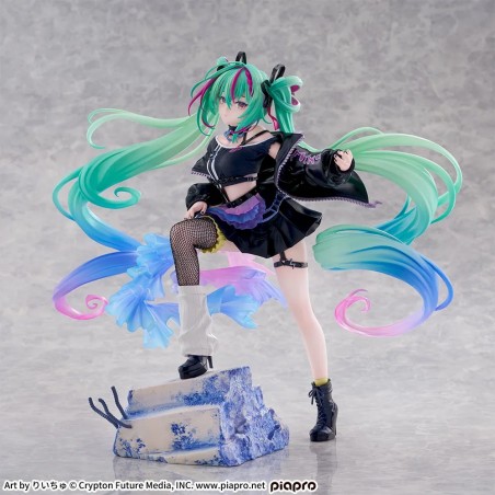 Vocaloid - Figurine Hatsune Miku FiGURiZM Punk! Ver.