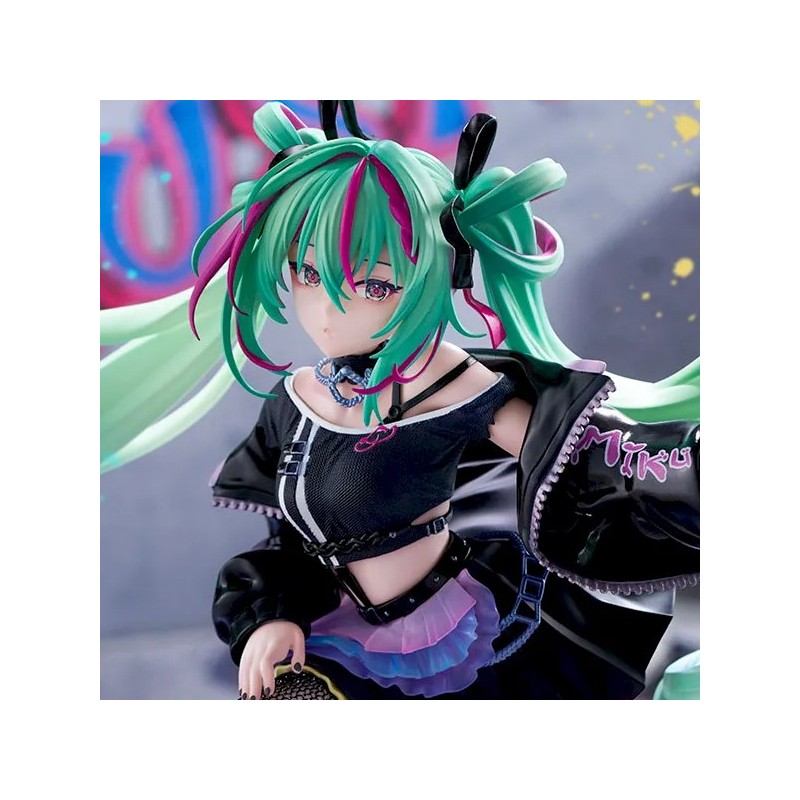 Vocaloid - Figurine Hatsune Miku FiGURiZM Punk! Ver.