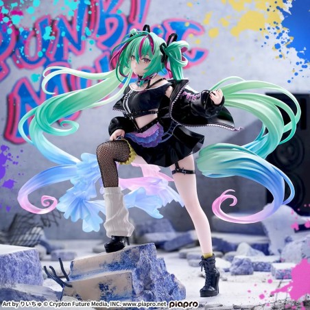 Vocaloid - Figurine Hatsune Miku FiGURiZM Punk! Ver.