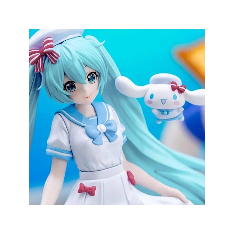 Vocaloid - Figurine Hatsune Miku X Cinnamoroll XStellar Summer Ver.