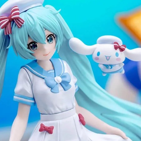 Vocaloid - Figurine Hatsune Miku X Cinnamoroll XStellar Summer Ver.