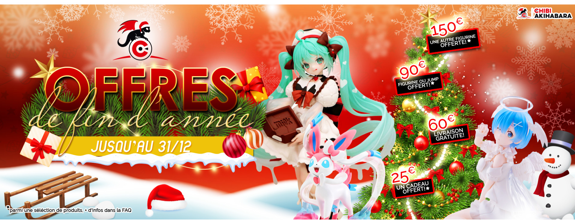 Magie et surprises : Les Offres Spéciales Fin d’Année débarquent chez Chibi Akihabara ! Magie et surprises : Les Offres Spéciales Fin d’Année débarquent chez Chibi Akihabara !